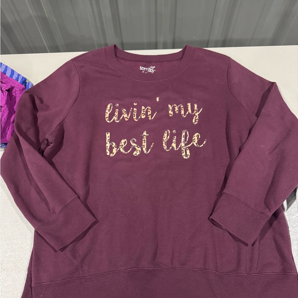 Torrid Women's Burgundy Sweater